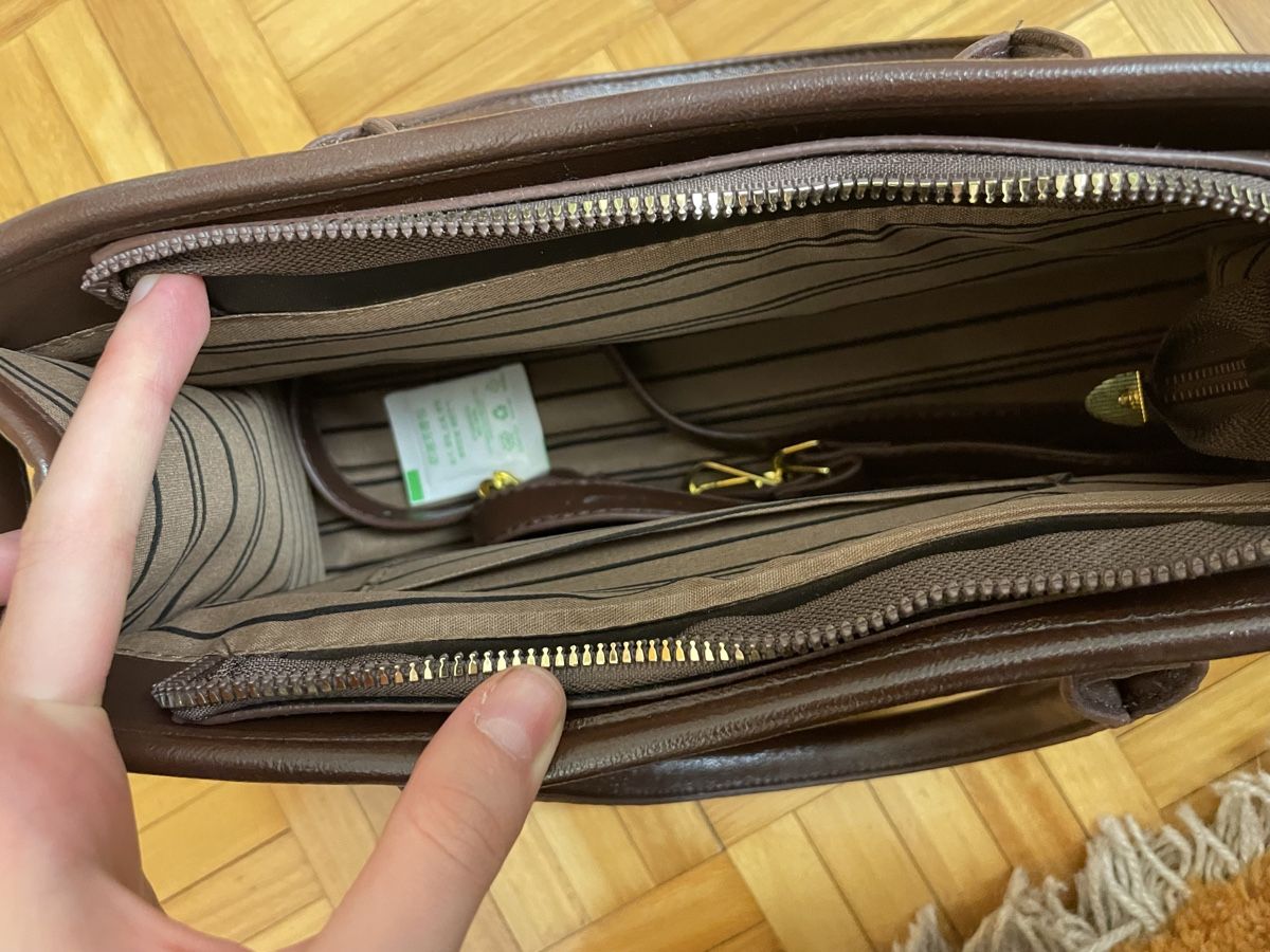 Borse da donna: Dunkel Braune Handtasche – Usato da Dittingen venduto da nje_9nlt 3