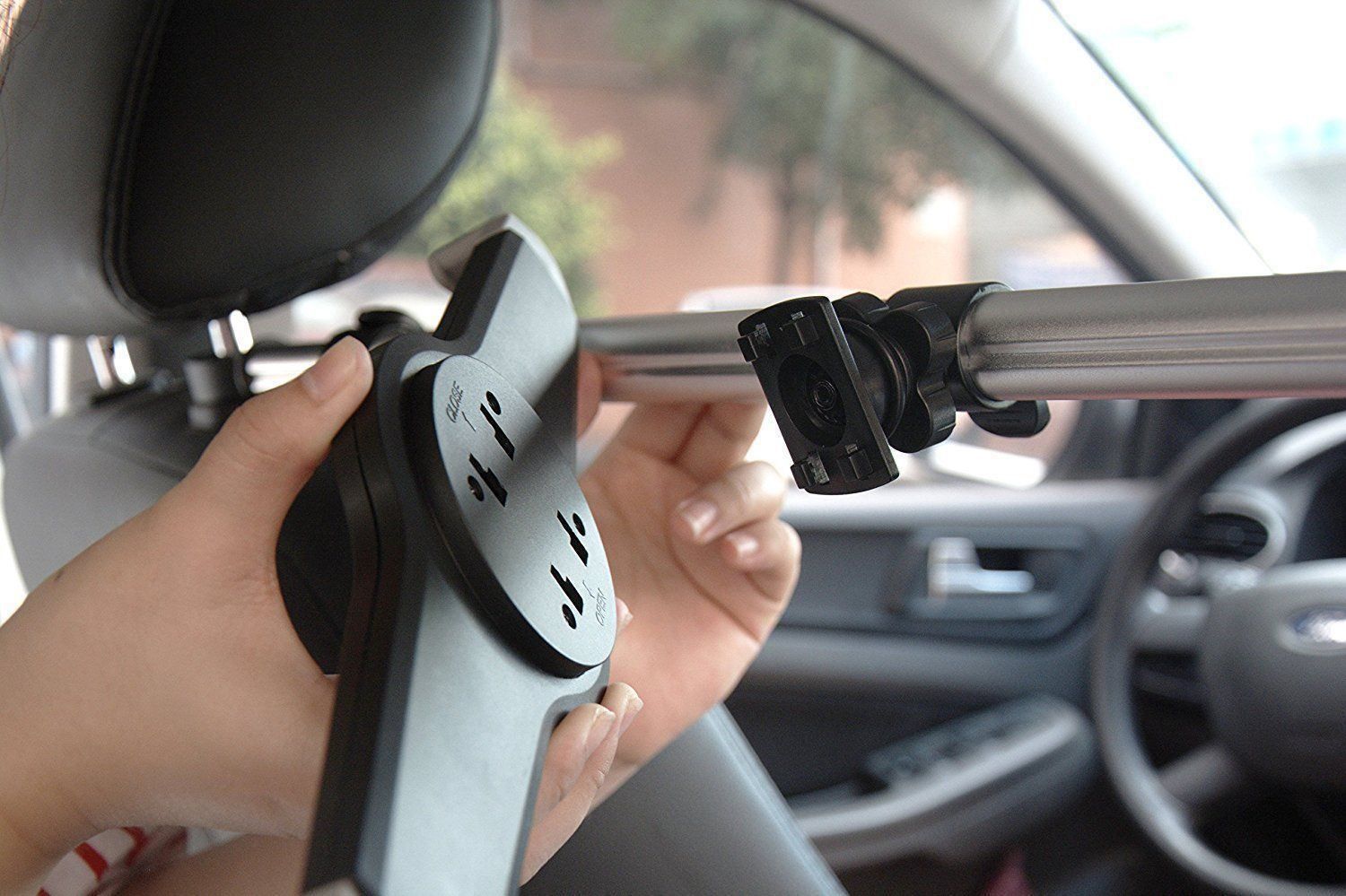 Staffa per monitor: Support voiture tablette 9-14.5 pouces support natel – Nuovo e nell'imballaggio originale da Morges venduto da Carskin 3