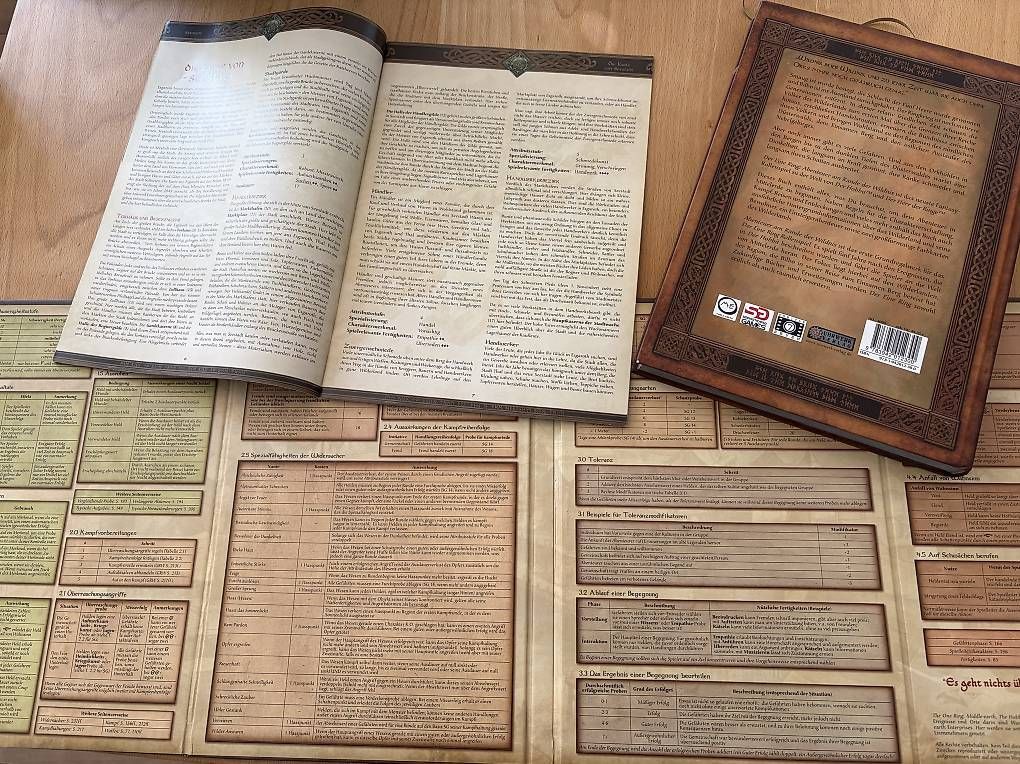 Giochi: Der Eine Ring RPG: Abenteuer am Rande der Wildnis  – Usato da Basel venduto da sin_5npn 2