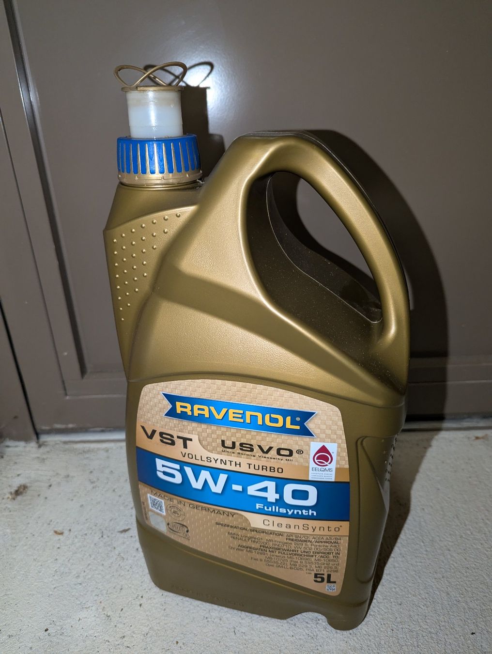 Oli & Additivi: Ravenol 5w-40 Fullsynth (4.5 Liter) – Usato da Lufingen venduto da 11nico11