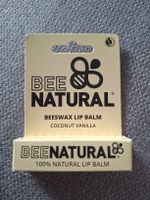 Bee Natural Lippenbalsam Bienenwachs Kokos Vanille neu