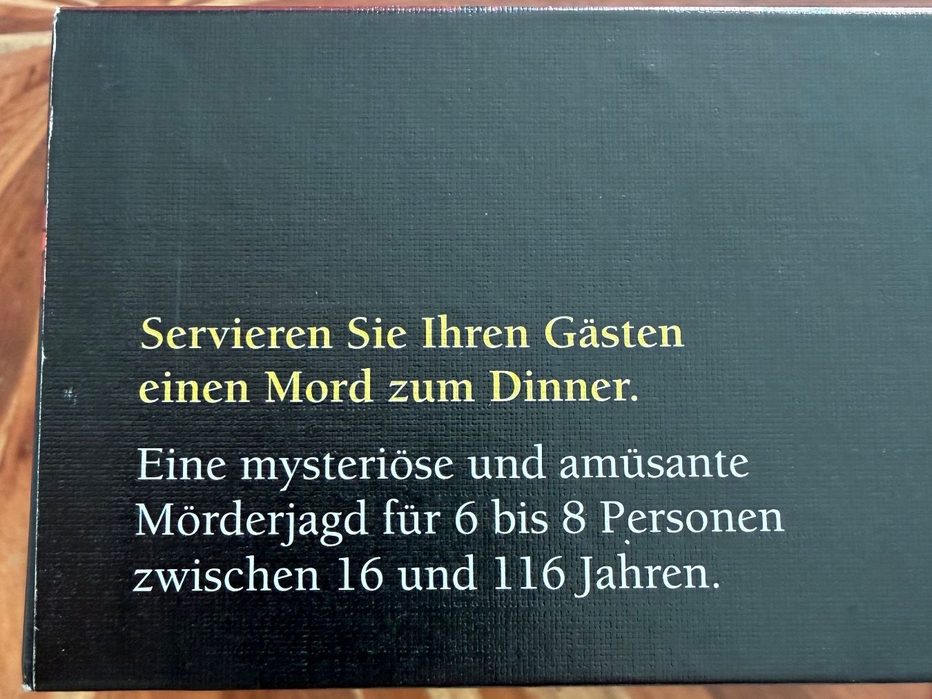 Spiele: Mörderische Dinnerparty – Neu und originalverpackt aus Uitikon Waldegg von dabeka 2