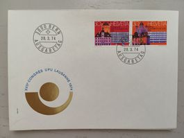 1974 FDC Weltkongress Lausanne