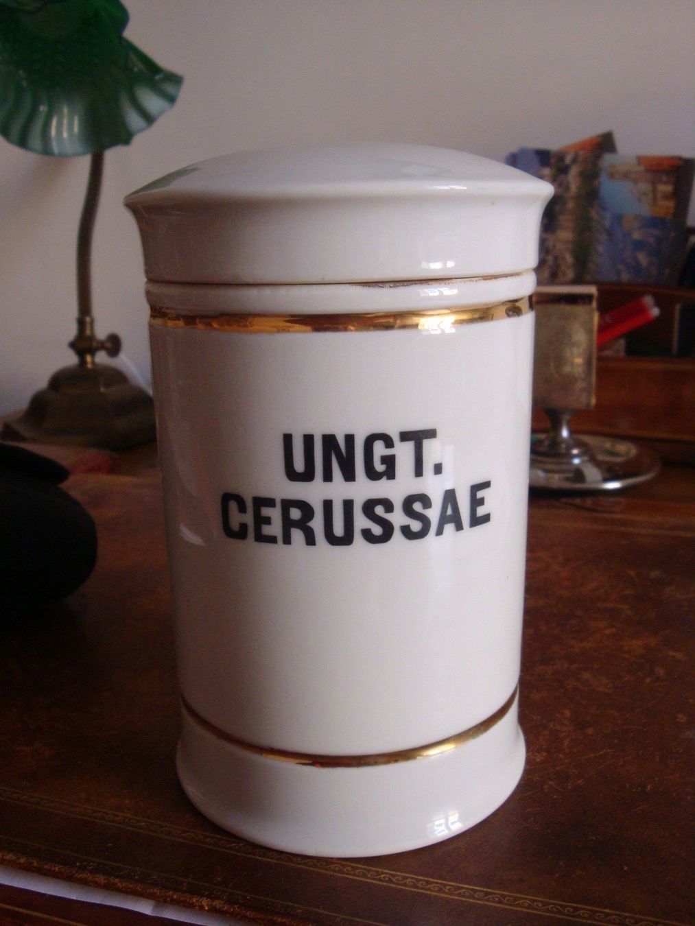 Pentole: Apothekergefäss, Porzellan, ca. 1900 – Usato da häusernmoos venduto da buc_8ftk