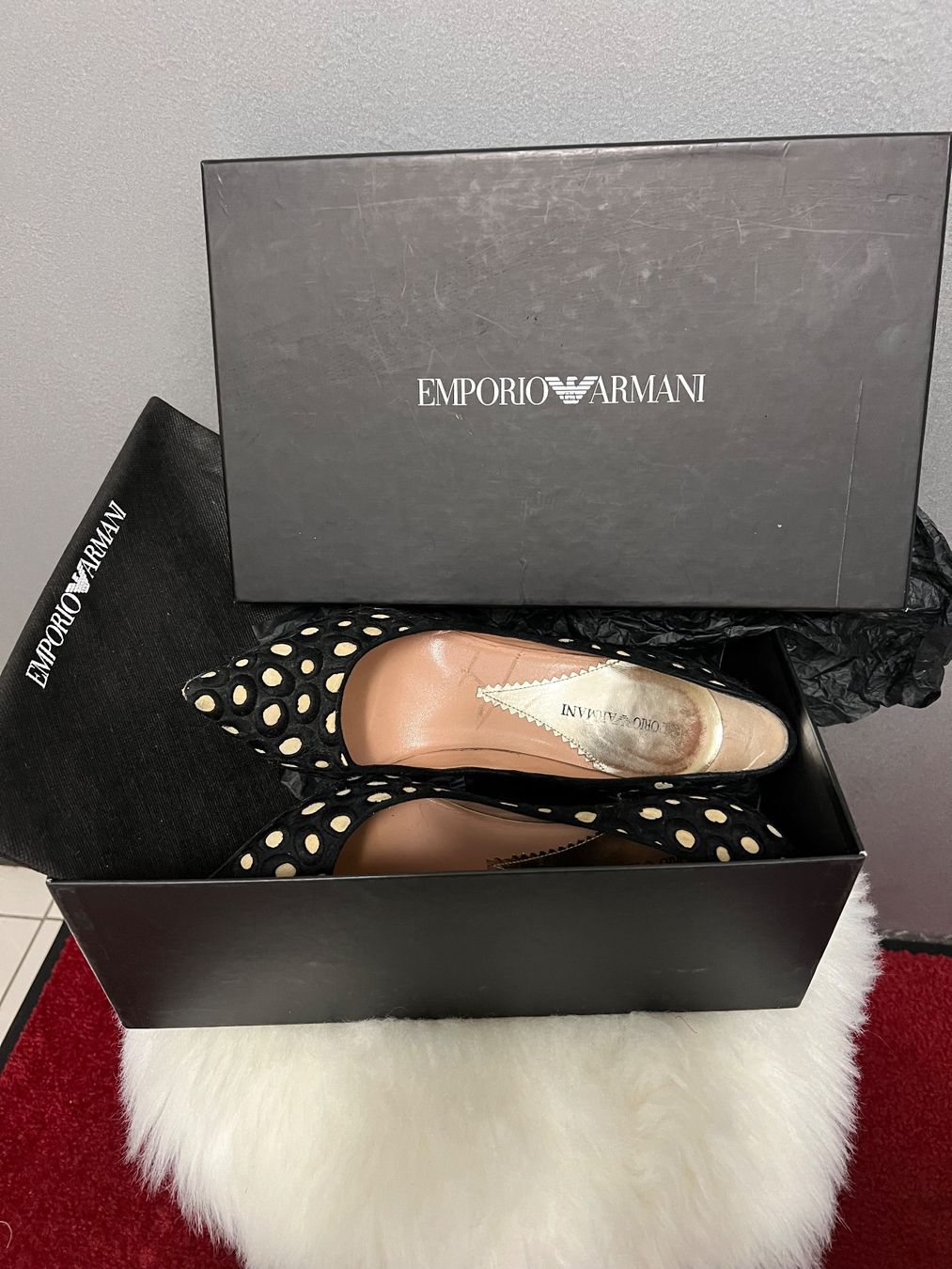 Armani Damenschuhe: Schicke Pumps von Giorgio Armani, Gr.38 – Gebraucht aus Zürich von Kos12345 8