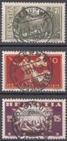 SBK 143 - 145 mit Vollstempel