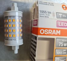 LED R7S Osram 9.5W(gleich wie 75W) dimmbar