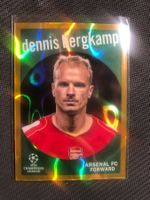 Topps Chrome Dennis Bergkamp Insert Gold Lava
