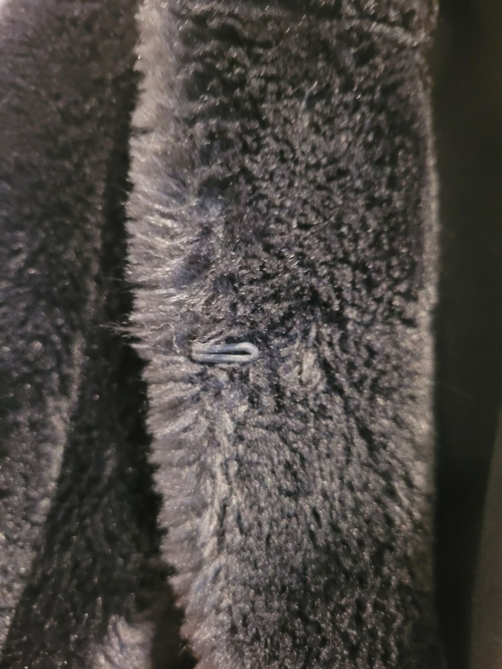 Mango Cappotti: Faux Fur Mantel, schwarz, MANGO – Usato da Basel venduto da 3006B_ 2