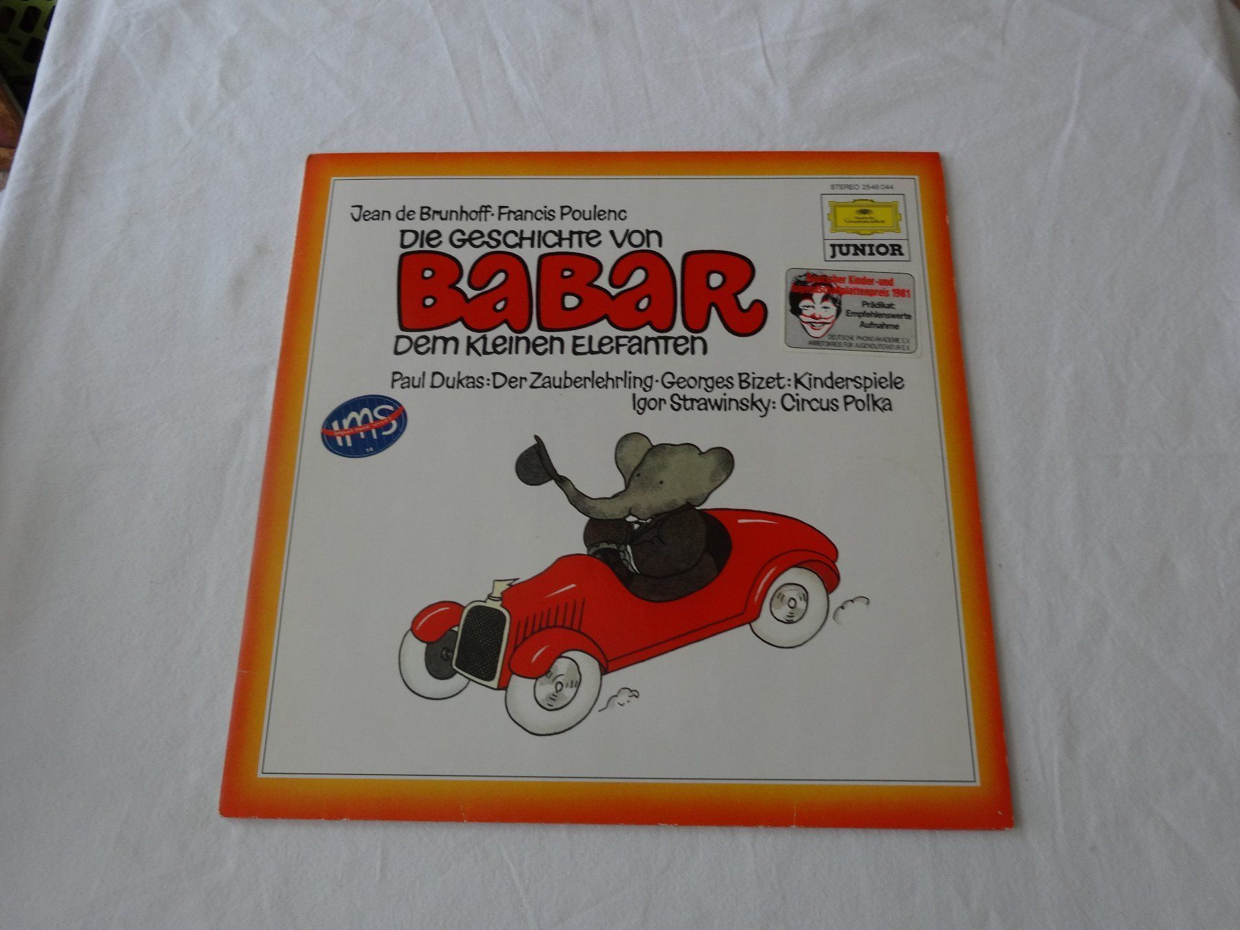 Dischi in vinile: Babar der kleine Elefant – Usato da Neerach venduto da jenny062