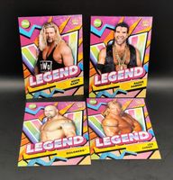 4x Topps WWE Legends Nash, Hall aka Razor, Goldberg, Luger