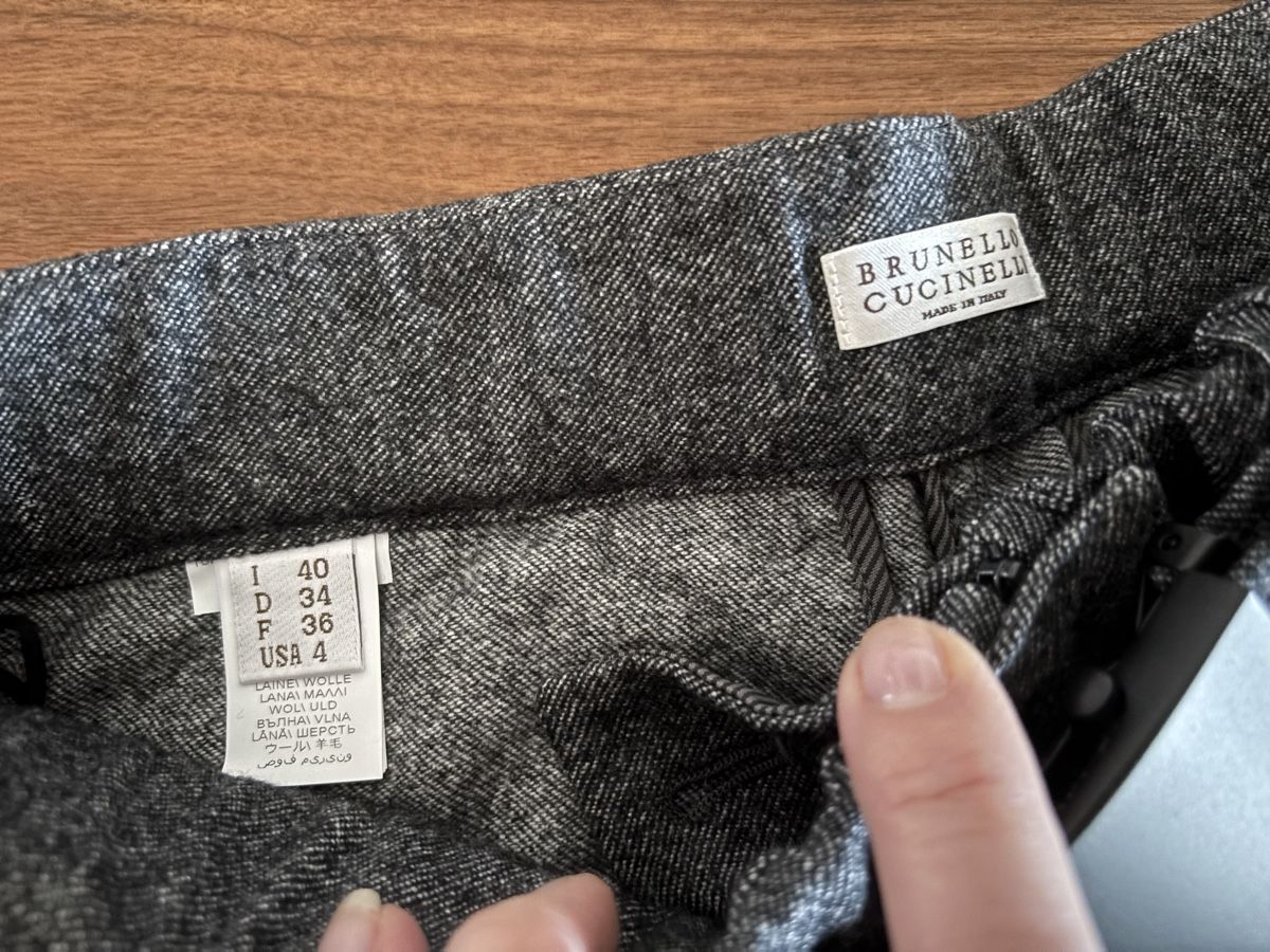 Brunello Cucinelli Pantalons: Hose Brunello Cucinelli Gr. 34 – D'occasion à Winterthur par san_wd8j 1