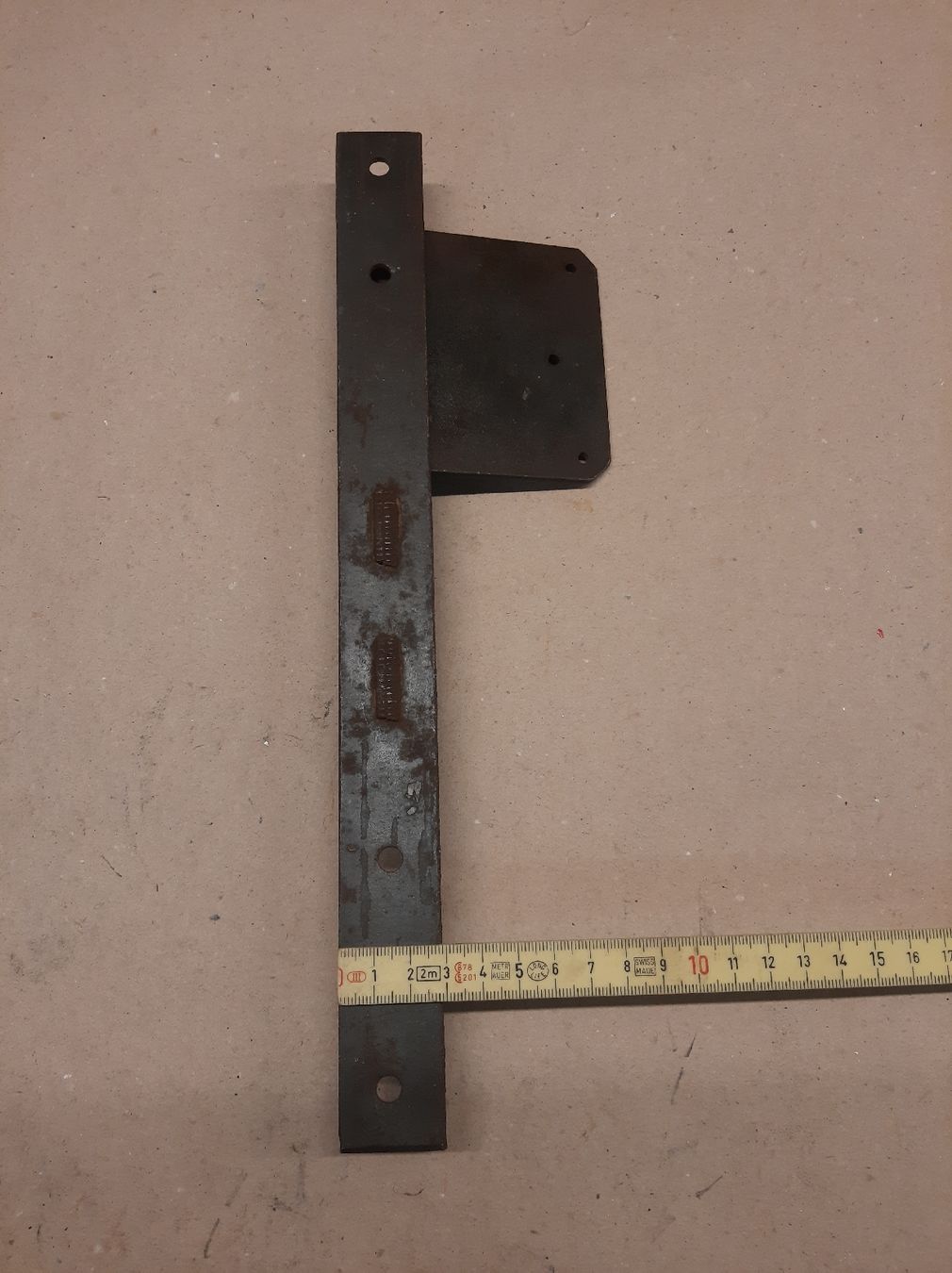 Porte: Altes Scharnier aus Eisen, 32 cm – Usato da Mels venduto da Melzi 4