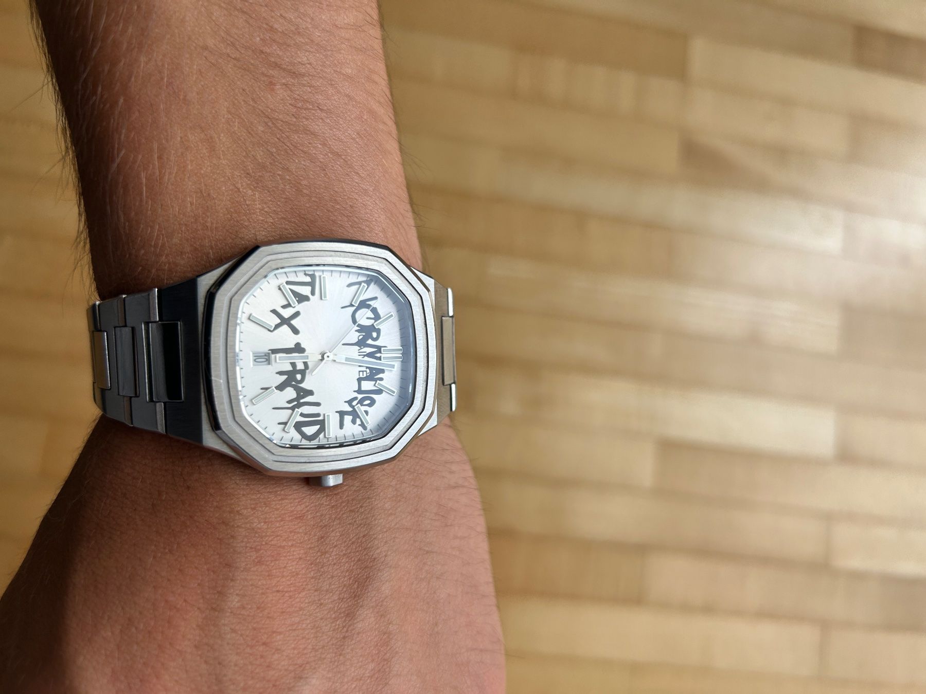 Orologi: Caintè Uhr - Normalise Tax Fraud – Nuovo (secondo la descrizione) da Rossrüti venduto da MarktKompass 5