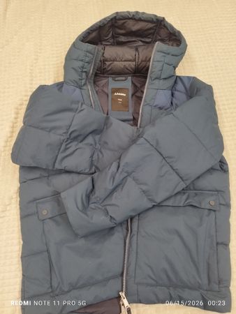 Winter Jacket Sale: Warm Blue Puffer Coat Schöffel