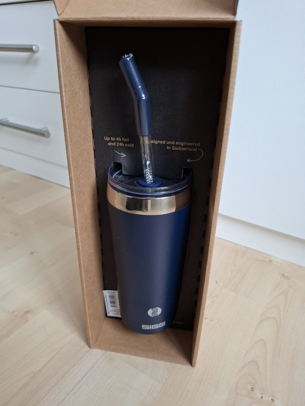 Sigg Borracce & Thermos: Sigg Kaffee- oder Teebecher vakuumisoliert, Versand möglich – Nuovo e nell'imballaggio originale da Neuenhof venduto da summer_25 1