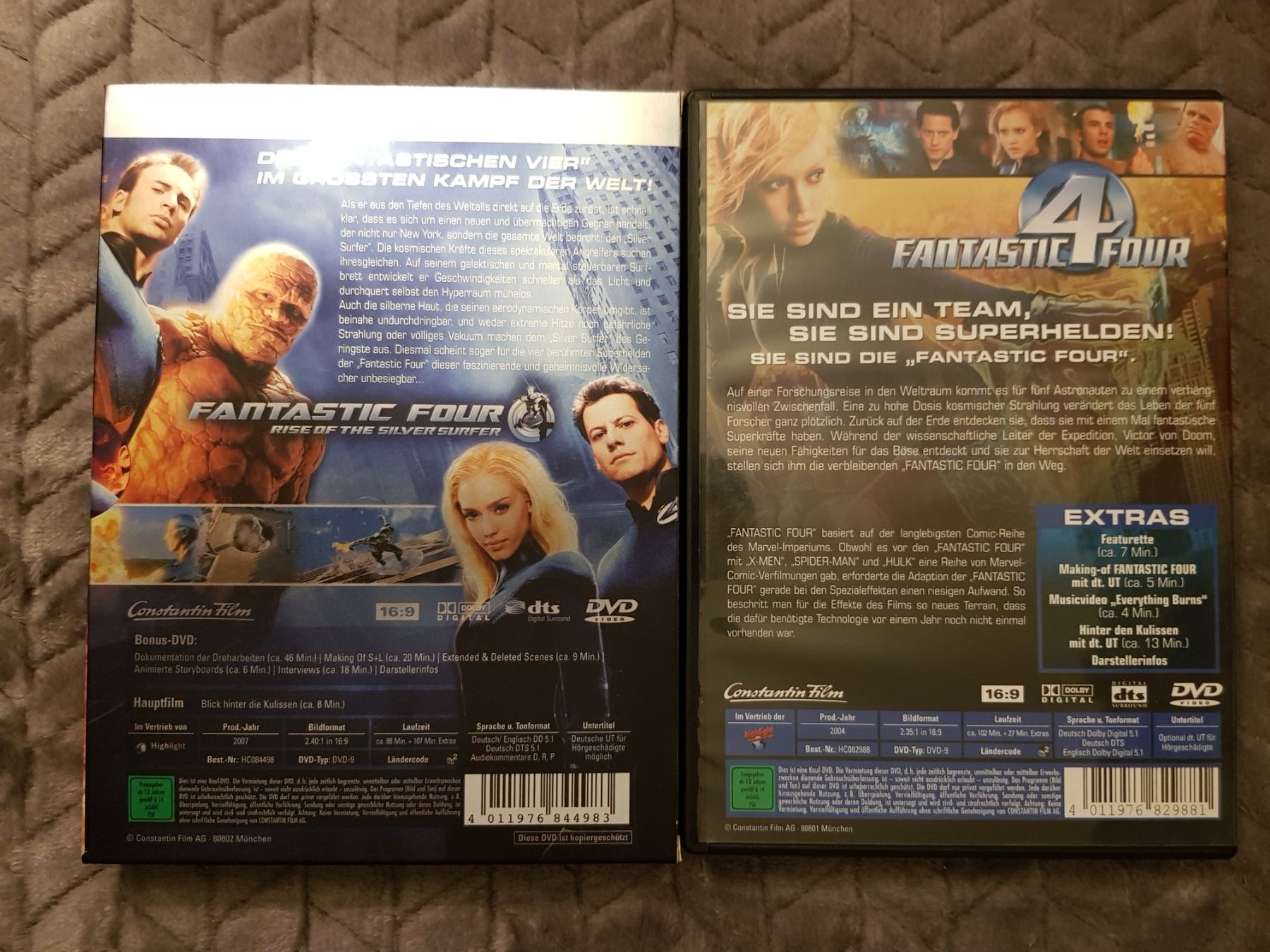 Tous les DVDs: Fantastic Four DVD Set – D'occasion à Münchenstein par 2DGames 1