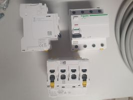 Schneider Electric A63 Fehlerstromschutz Schalter 63A FI 4P