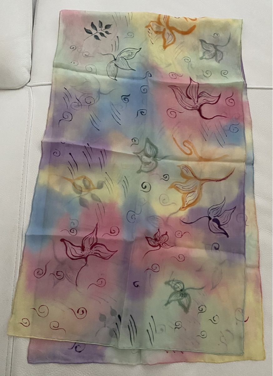 Foulard & Sciarpe: Seiden Schal 🌸 – Usato da Opfikon venduto da Luis144 3