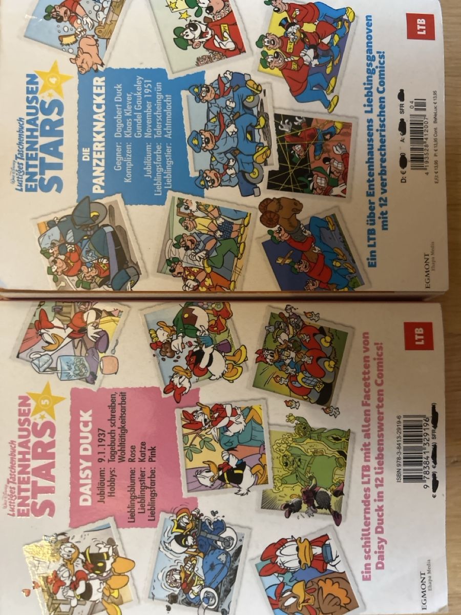 Fumetti: LTB Sonderedition Stars Daisy Duck + Panzerknacker – Nuovo (secondo la descrizione) da Winterthur venduto da Debatte 1