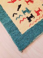 3 Stück Gabbeh Teppich 120 x 70