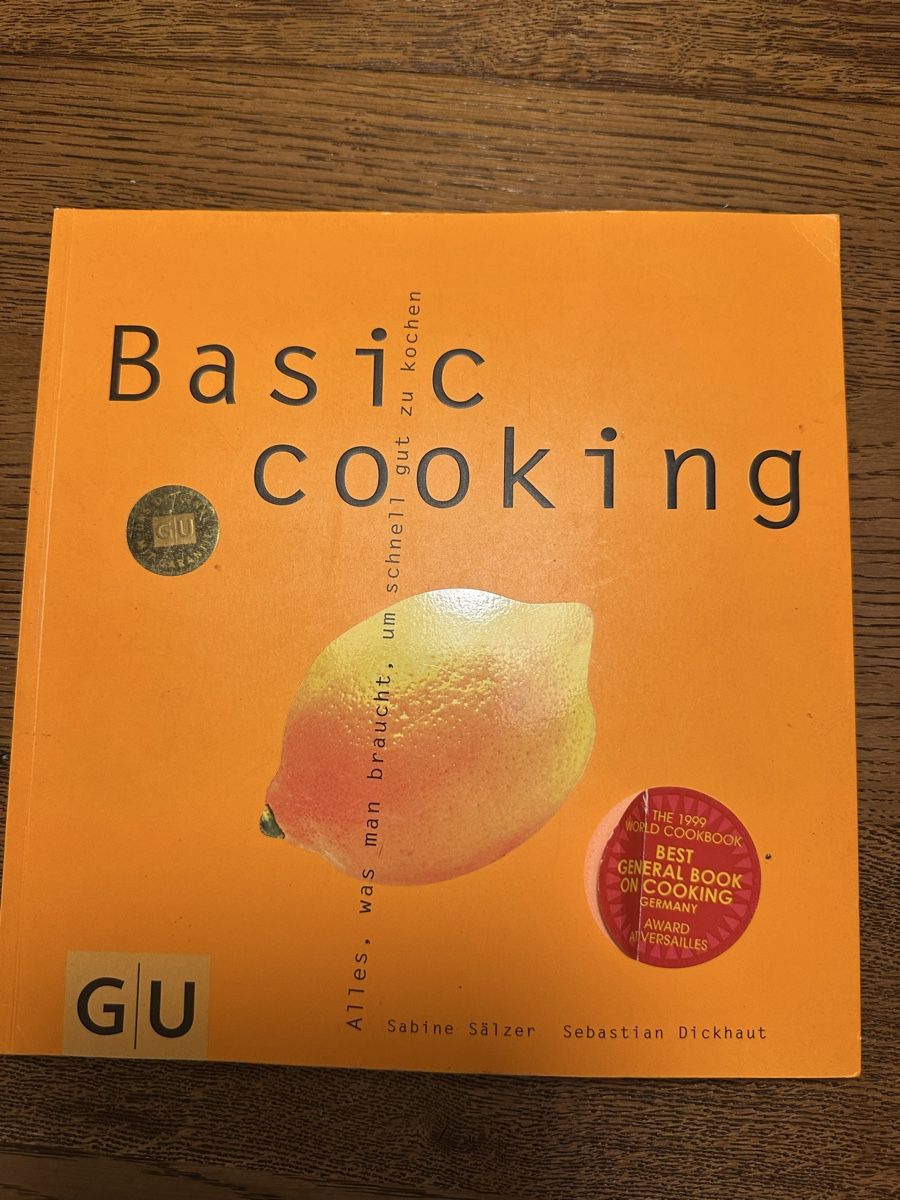Libri: Basic Cooking Cookbook - Great recipes for spring dishes! – Usato da Zürich venduto da car_68nt
