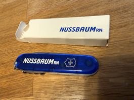 Victorinox Sackmesser blau, Nussbaum neues Taschenmesser