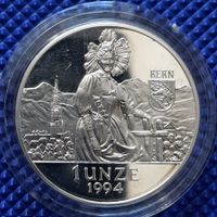 1 Unze Silber 1994 Bern