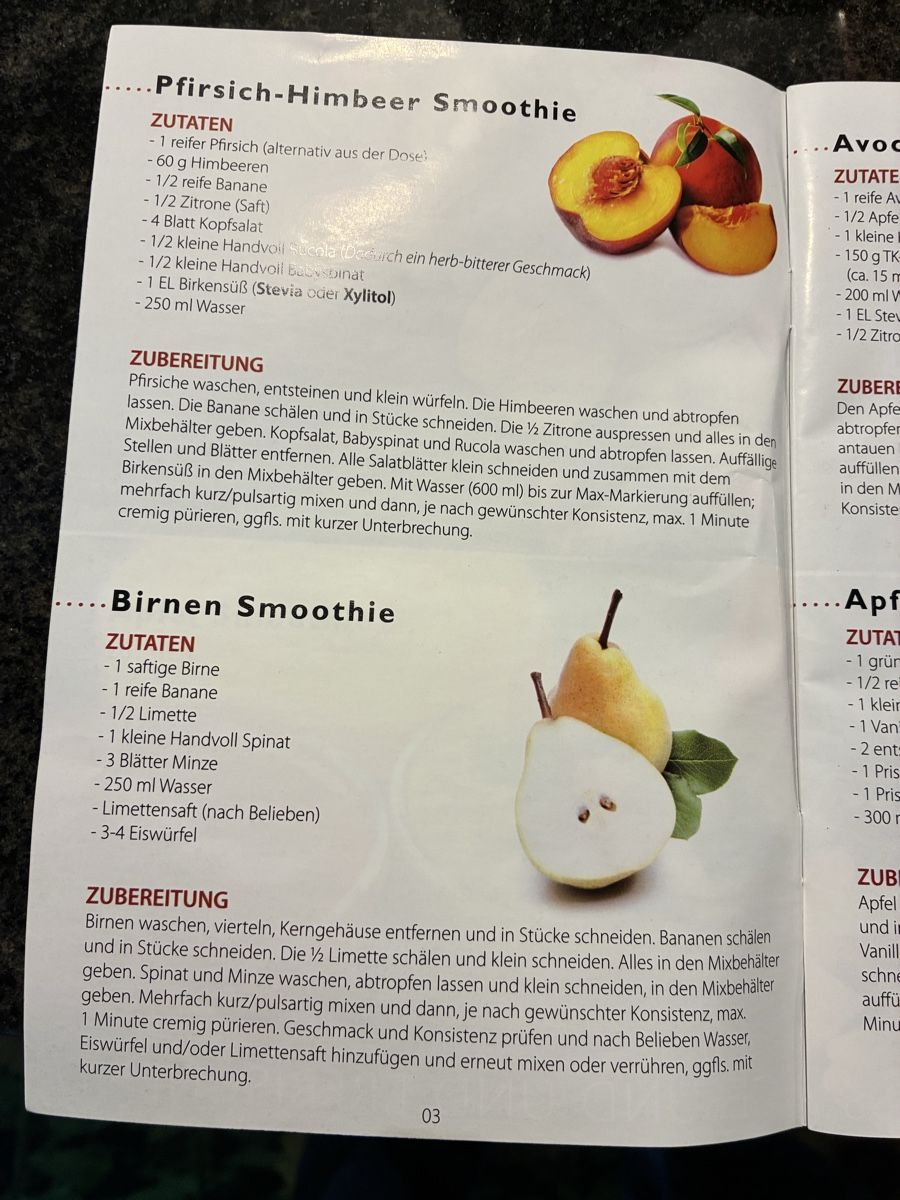 Küchengeräte: Smoothie- Maker – Neu (gemäss Beschreibung) aus Belp von Hornusser54 4