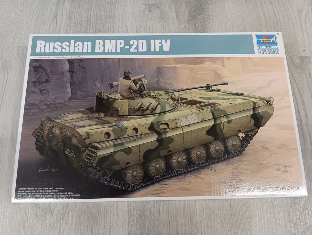 Trumpeter 1/35 Russian BMP-2D IFV not Tamiya (Neu und originalverpackt ...