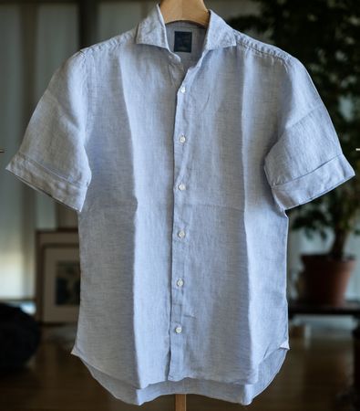 BARBA NAPOLI Leinen Hemd