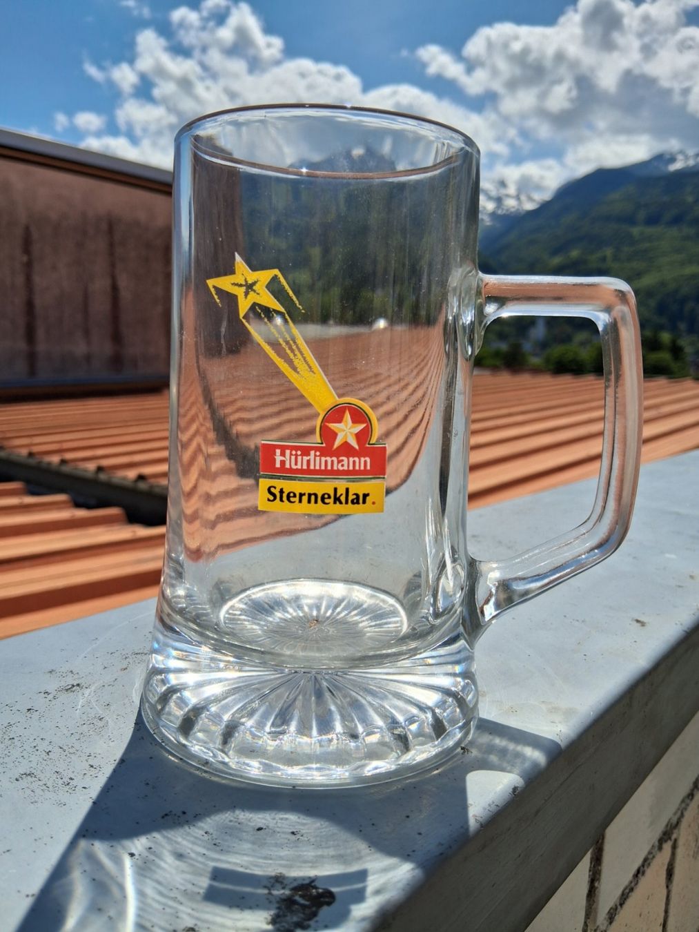 Hürlimann Bicchieri: Hürlimann Bierglas 4dl – Usato da Buchs SG venduto da Tigeradler