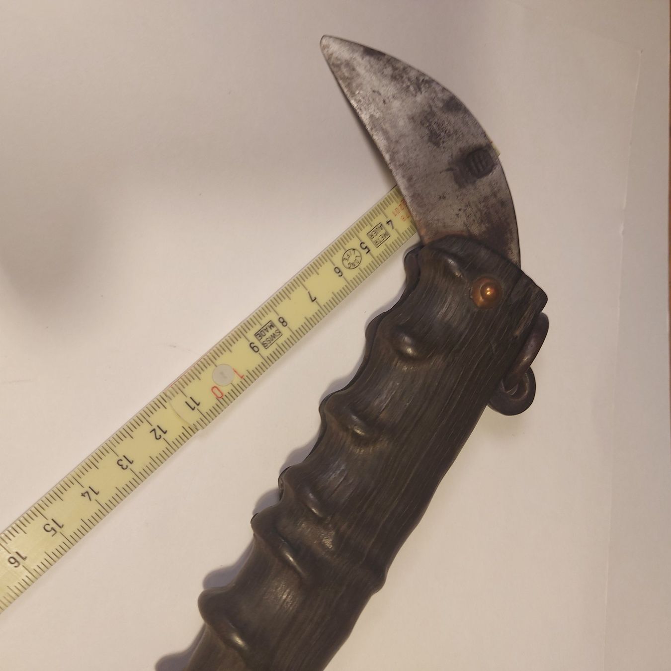 Posate: antikes Messer 48 cm – Usato da Opfikon venduto da Seevogt47 1
