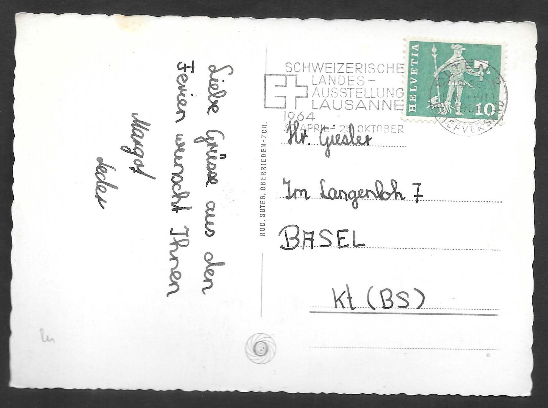 Cartoline postali: Olten Altstadt mit Holzbrücke – Usato da Olten venduto da clotaldi 1