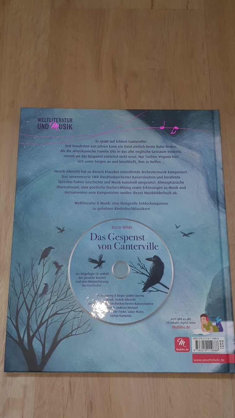 Libri: Das Gespenst von Canterville, Kinderbuch mit CD – Usato da Rothrist venduto da Marejonio73 1