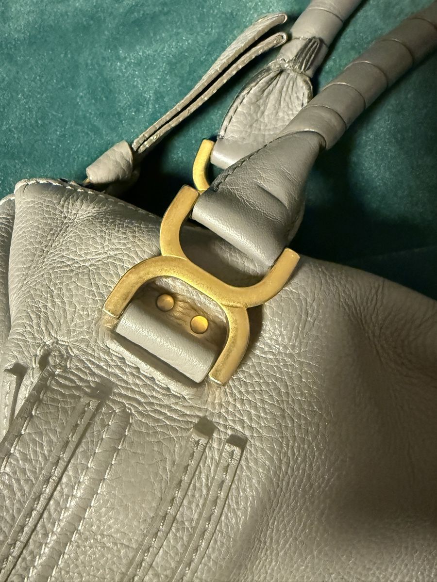 Chloé Borse da donna: Chloé Ledertasche Grau, geräumig & elegant – Usato da Wollerau venduto da Falou_Sch 5