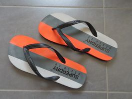 SUPERDRY Flip-Flops Gr.41 +++top+++