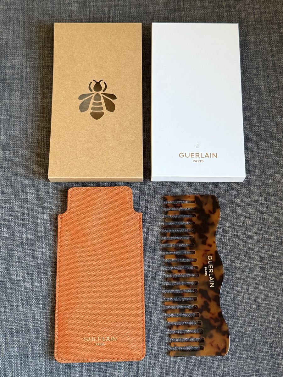 Altro per la cura dei capelli: Guerlain Travel Comb with pouch – Nuovo e nell'imballaggio originale da Luzern venduto da sas_r89l