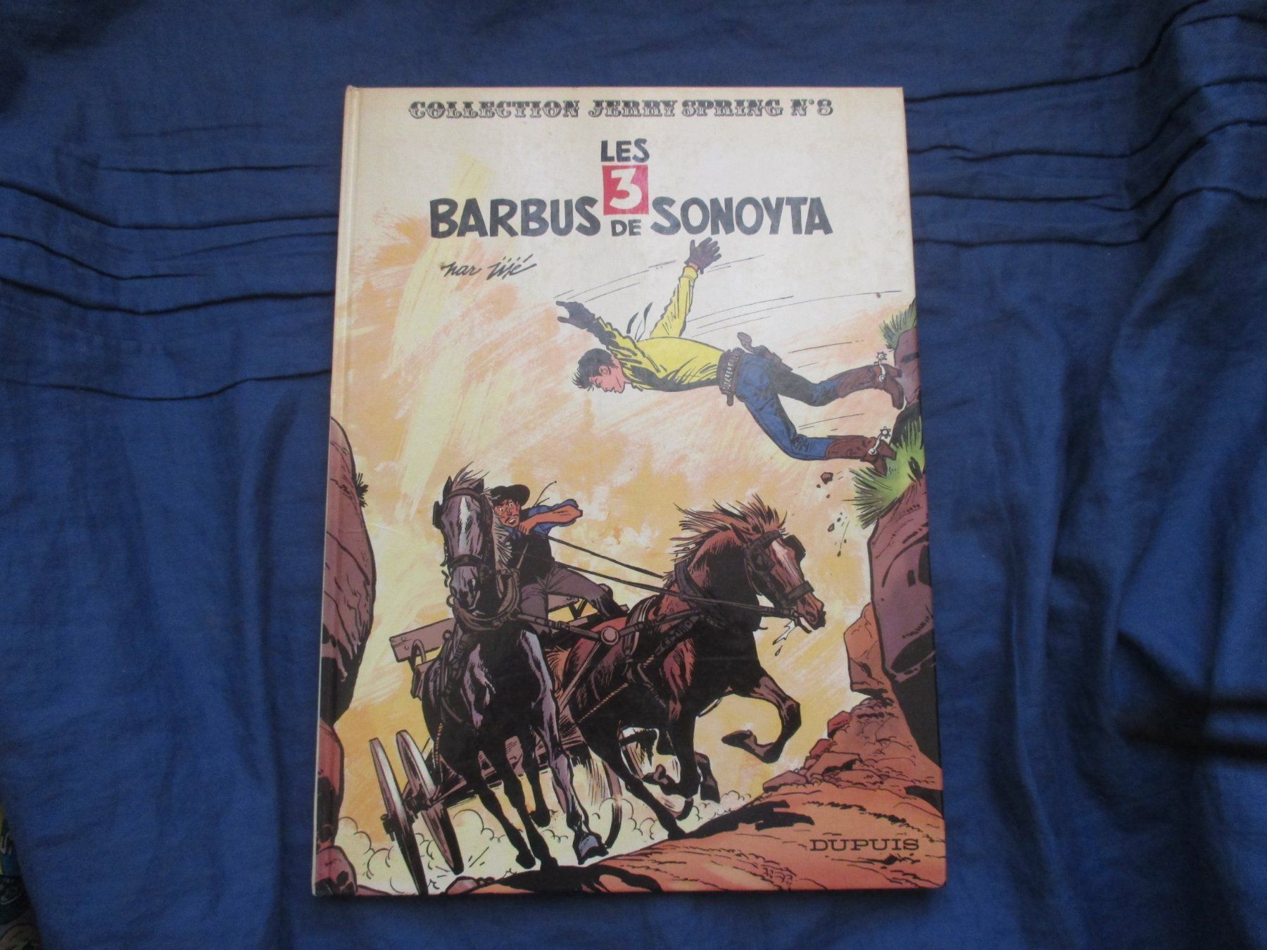 Fumetti: Jerry Spring 8 Les 3 barbus de Sonoyta – Usato da Colombier NE venduto da Nevenma
