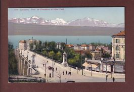 LAUSANNE - Pont Chauderon - Cécil