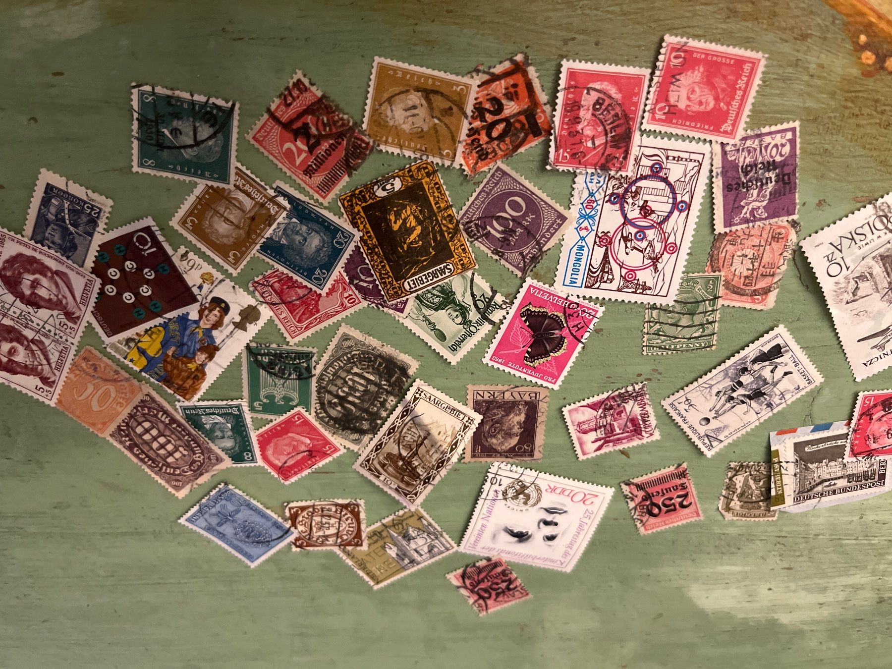 Tutti i francobolli: Lot 60: Lot mix mit Briefmarke – Usato da Chiasso venduto da AzenYa