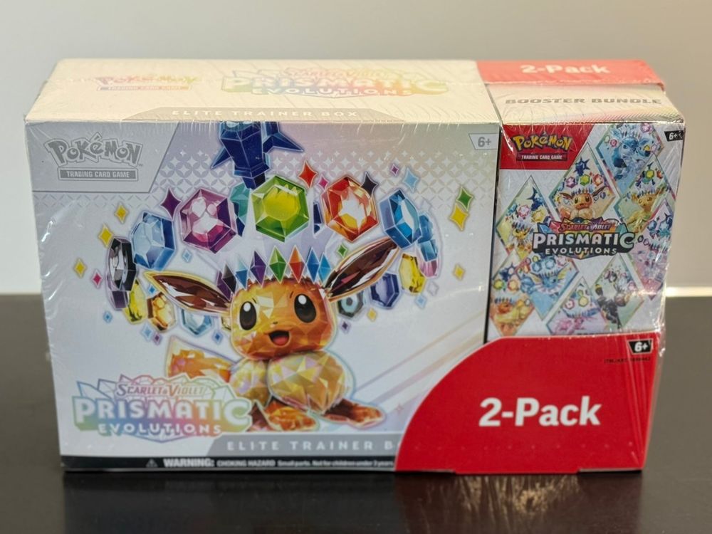 Pokémon Prismatic Evolutions 2-Pack Bundle Costco Exclusive (Neu und ...