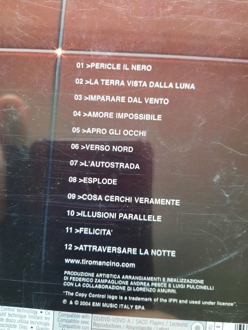 CDs: CD IIusioni Parallele  – D'occasion à Pully par bro_n52j 3