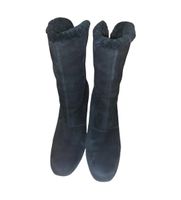 Designer Carlo Pazolini Rauleder Lammfell Stiefeletten Gr 38