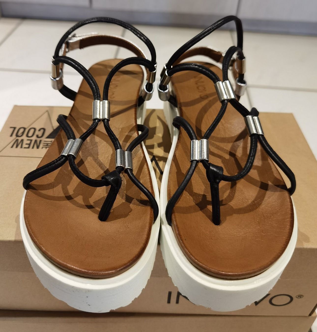Scarpe da donna: Leder Sandalen Gr. 39 – Nuovo e nell'imballaggio originale da Uerkheim venduto da Justi.y 1