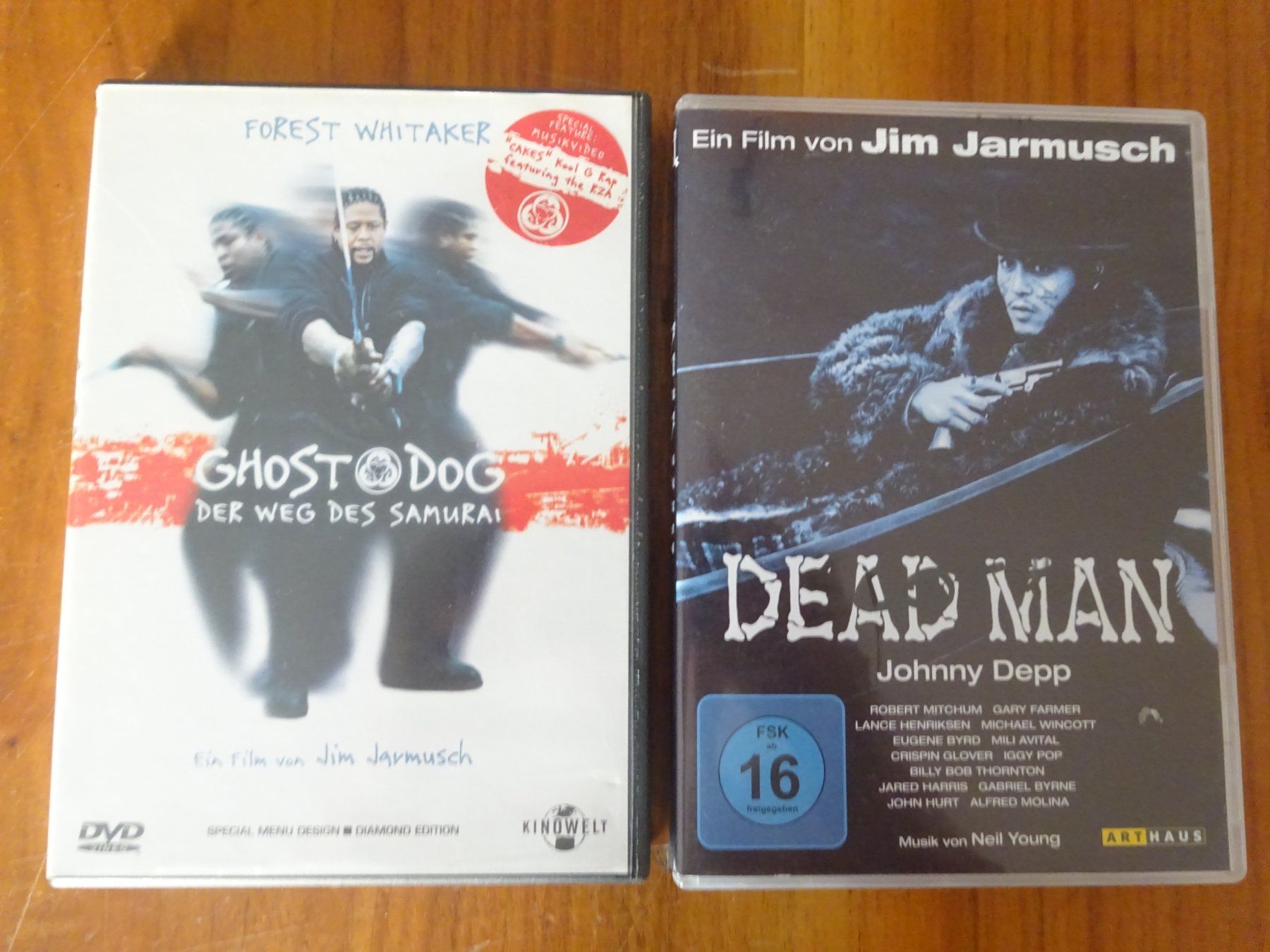 Dischi in vinile: JIM JARMUSCH ** DEAD MAN ** GHOST DOG – Usato da Luzern venduto da xrayspex99