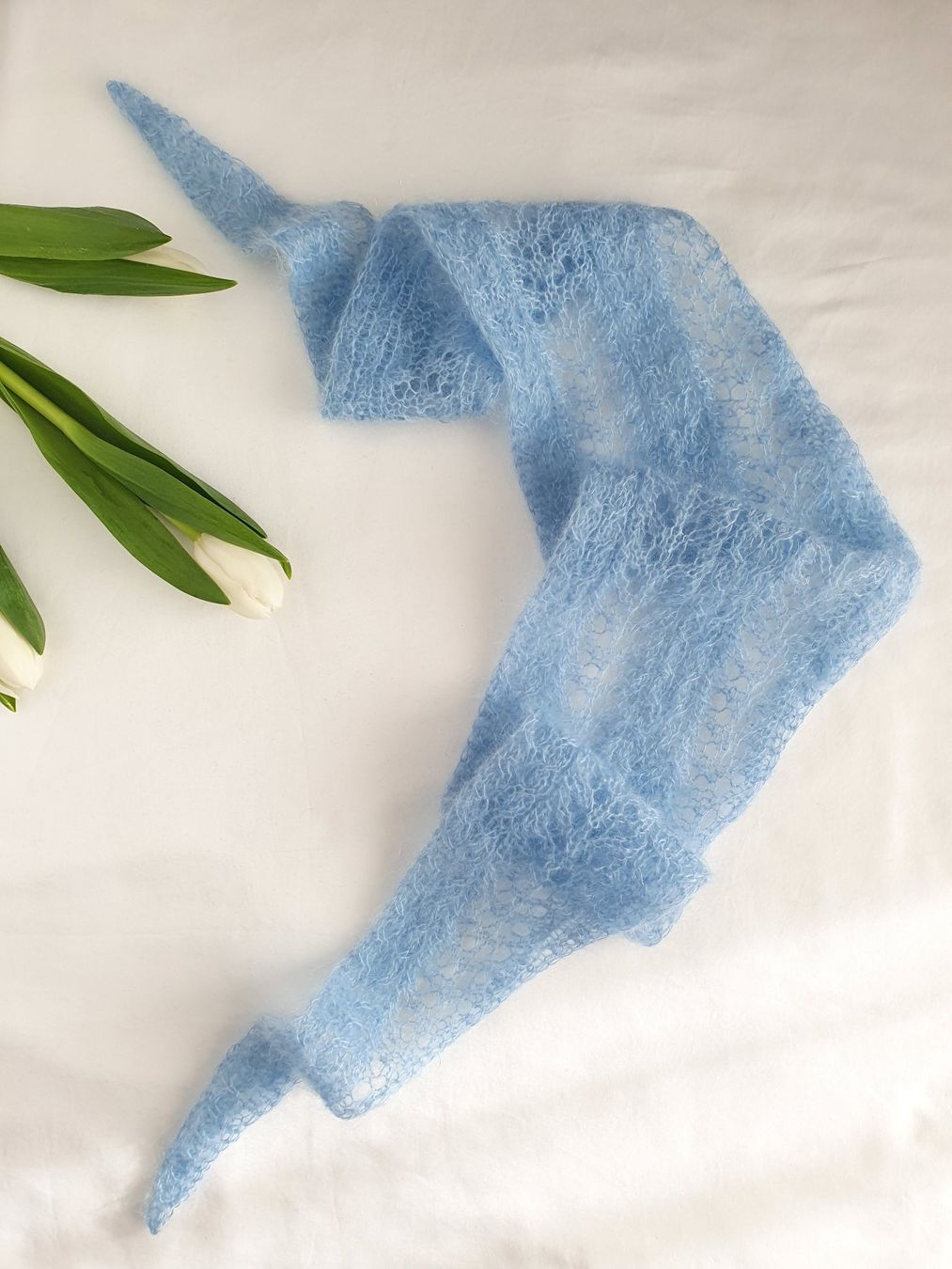 Foulard & Sciarpe: Strickschal, Handgestrickt, Unikat, Geschenk – Nuovo e nell'imballaggio originale da Neunkirch venduto da Sandramay 1