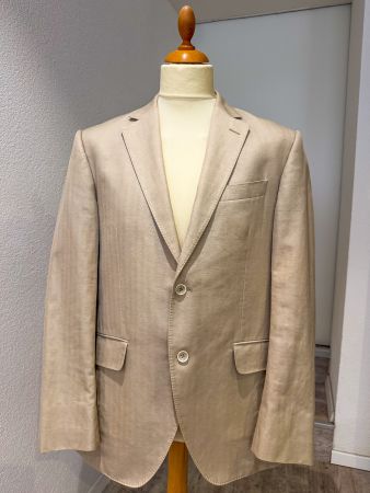 Boggi Milano Herren Sakko Beige – Leomaster Tessuto Italiano