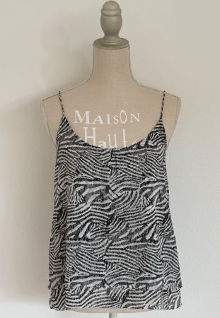 🤍 Top / Oberteil von „H&M“, schwarz-weiss, Gr. XS/34 🤍