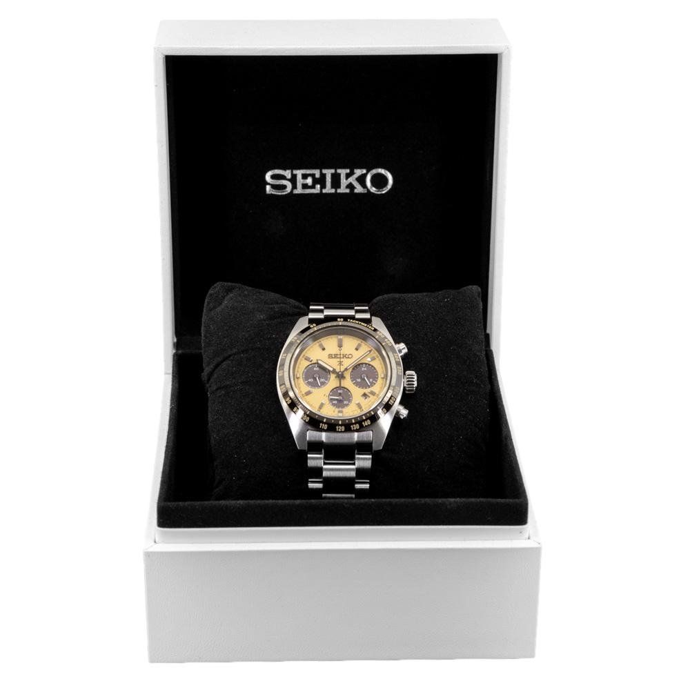 Seiko Orologi: Seiko SSC817P1 Prospex Speedtimer Solare - 1964 Recreation – Nuovo e nell'imballaggio originale da Schindellegi venduto da harveystore 6